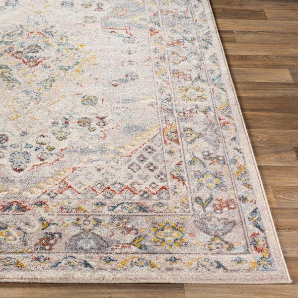 Chandi Yellow 5 ft. x 7 ft. Area Rug