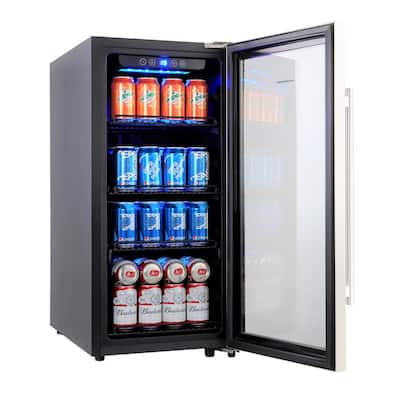 Led Light Type Beverage Refrigerators Beverage Coolers The Home Depot