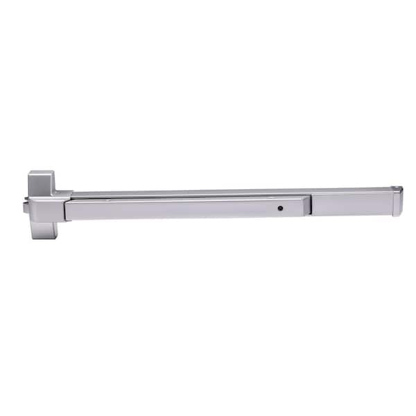Global Door Controls EDSV Series Stainless Steel Grade 1 Commercial 36 in. Fire Rated Surface Vertical Rod Touch Bar Exit Device