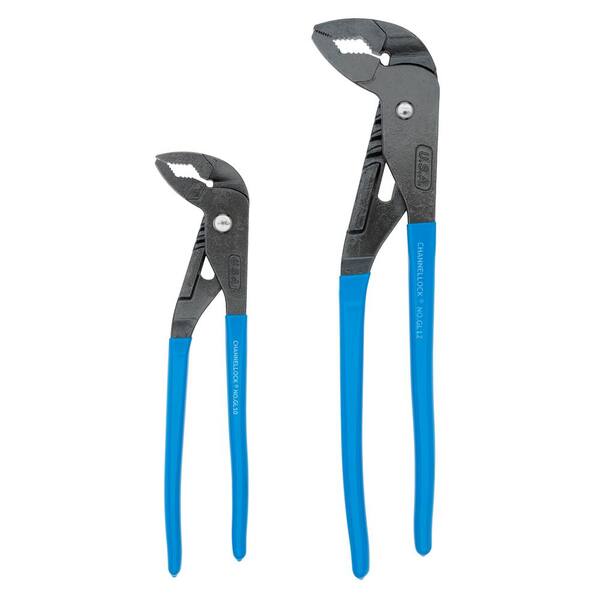 Channellock Griplock 12.5 in. and 9.5 in. Tongue and Groove Pliers Gift Set
