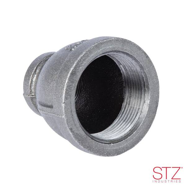 STZ 1-1/2 in. x 1-1/4 in. Black Iron Reducing Coupling 310 STZ 1-1/2 in. x 1-1/4 in. Black Iron Reducing Coupling 310