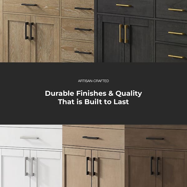 OVE Decors Bailey 72 in. Double Sink Sahara Birch Bath