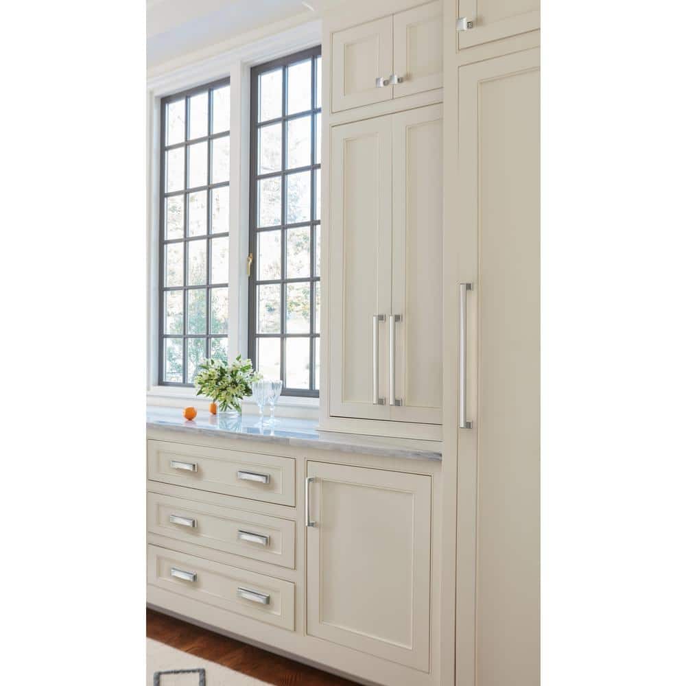 Polished Chrome 13" Appliance Pull with Mounting Hardware