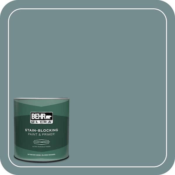 BEHR ULTRA 1 qt. #PPF-46 Leisure Time Extra Durable Semi-Gloss Enamel Interior Paint & Primer