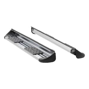 Polished Stainless Truck Side Entry Steps, Select Chevrolet Silverado, GMC Sierra 1500, 2500, 3500 HD Crew Cab