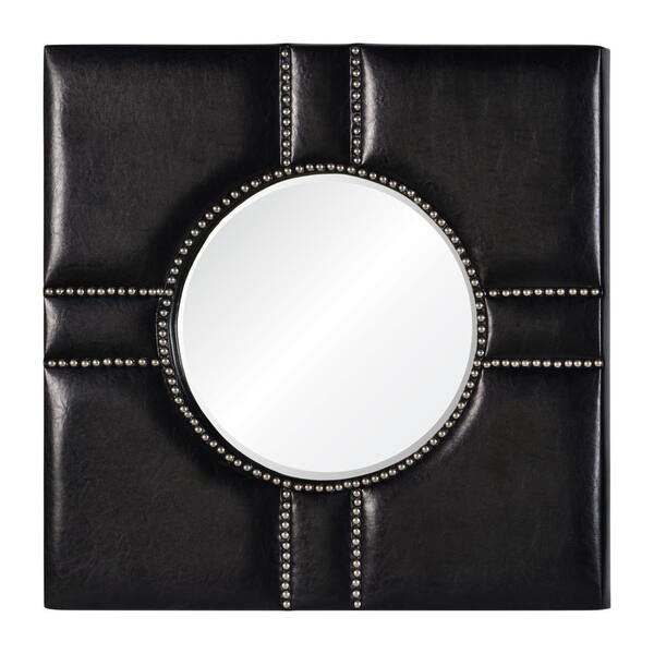 Cooper Classics Quincy Black and Silver Decorative Mirror