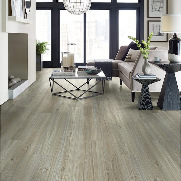 Cape May Seattle 6 Mil x 7 in. W x 48 in. L Waterproof Click Lock Vinyl Plank Flooring (27.73 sq. ft./ case )