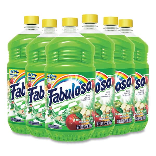 Fabuloso 56 oz. Bottle All-Purpose Cleaner, Passion Fruit Scent (6/Carton)  CPC53043 - The Home Depot