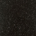 3 in. x 3 in. Granite Countertop Sample in Black Galaxy
