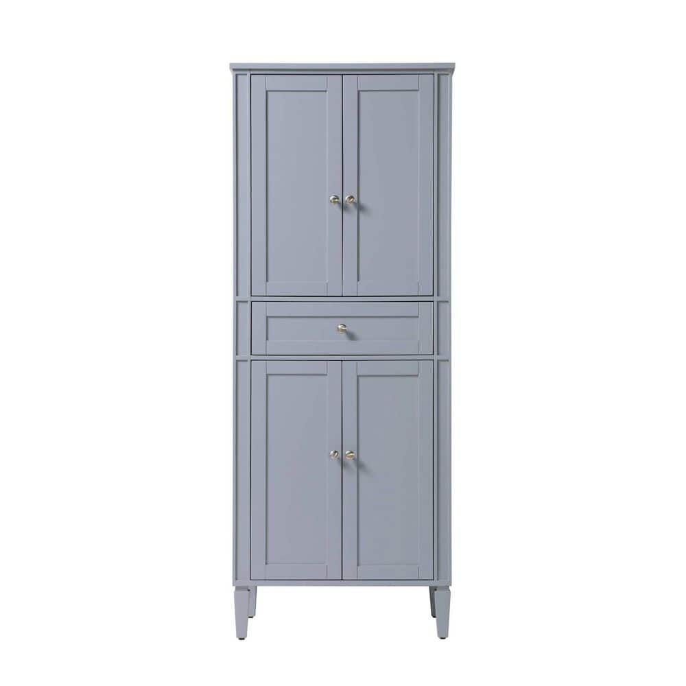 20 in. W x 72 in. D x in. H Gray Freestanding Linen Cabinet price history on PriceWatchPro
