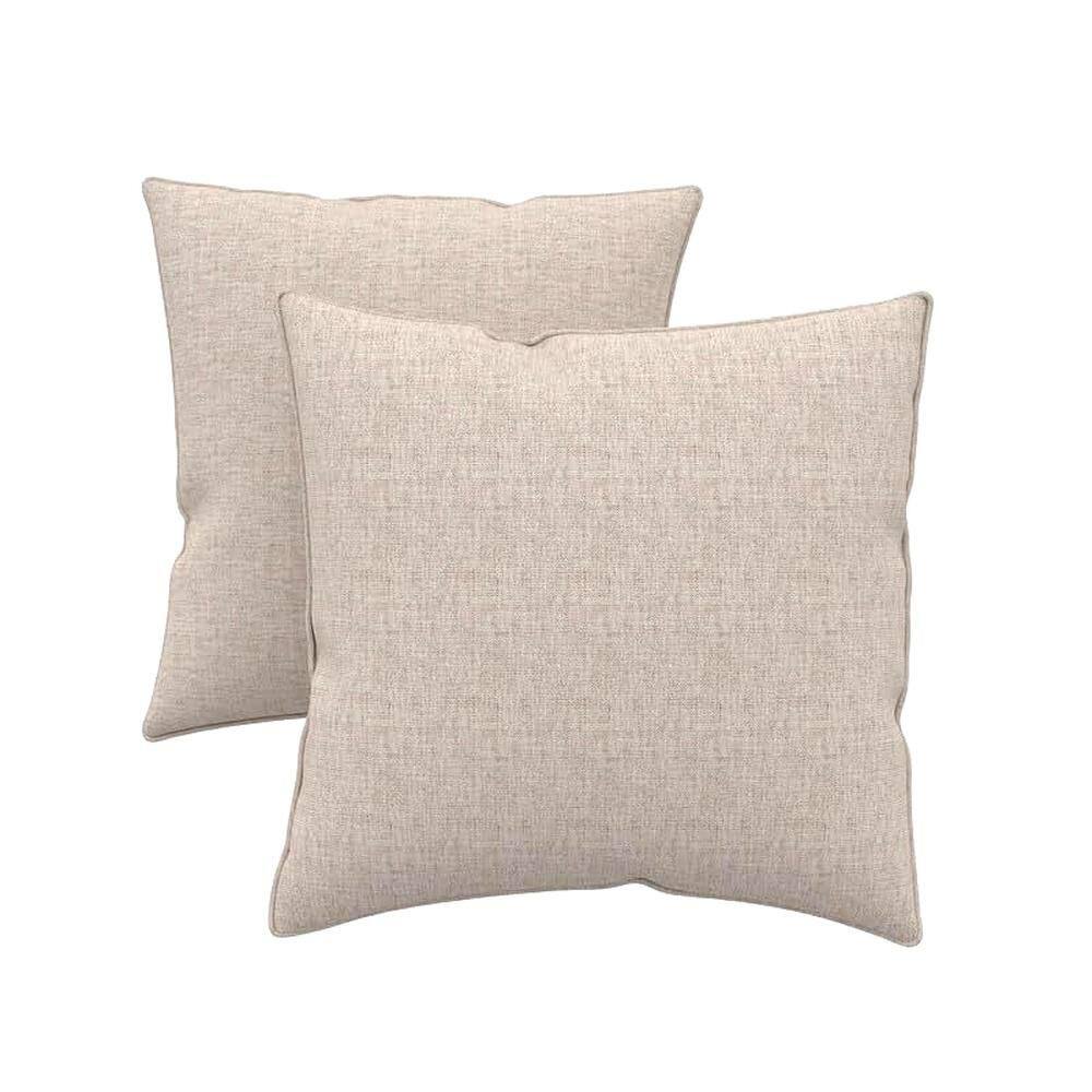 16x16 Sunbrella Dupione Oak Outdoor Throw Pillow, (Set of 2) price history on PriceWatchPro