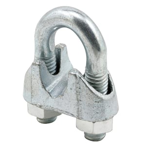 1/2 in. Galvanized Cable Clamp (2-pack)