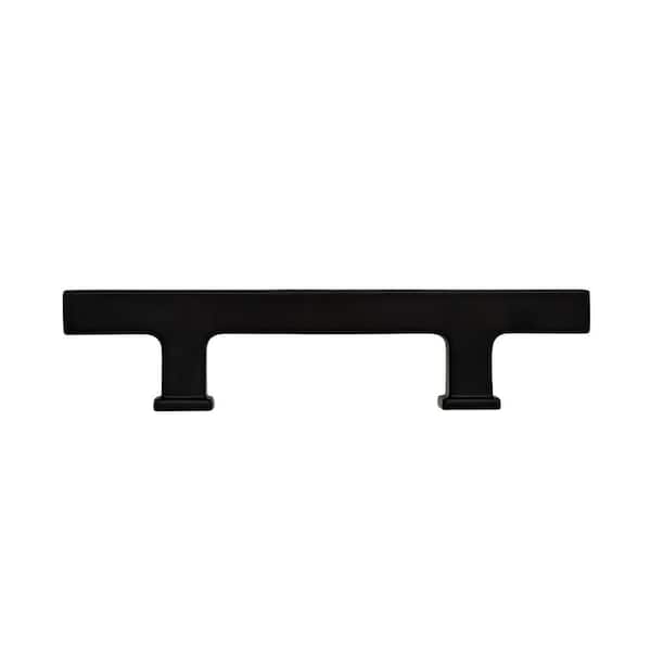 5-Pack SoHo 3 in. (76 mm) Center-to-Center Classic Matte Black Bar Drawer Pull