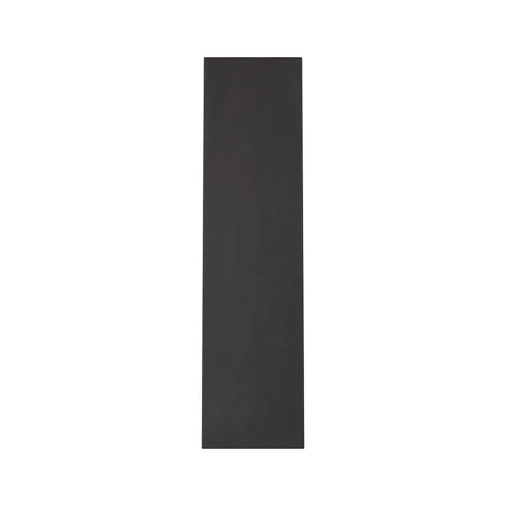 Icon Black 20" LED Outdoor Wall Sconce, Dimmable and Energy Star Rated