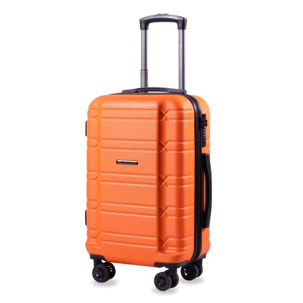 Fashion Expandable 2-Piece Carry On Softside Luggage Set, Orange ...