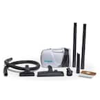 Sport Series Bagged, 25' Corded Electrostatic Filter MultiSurface, White Canister Vacuum, with Tools & Strap