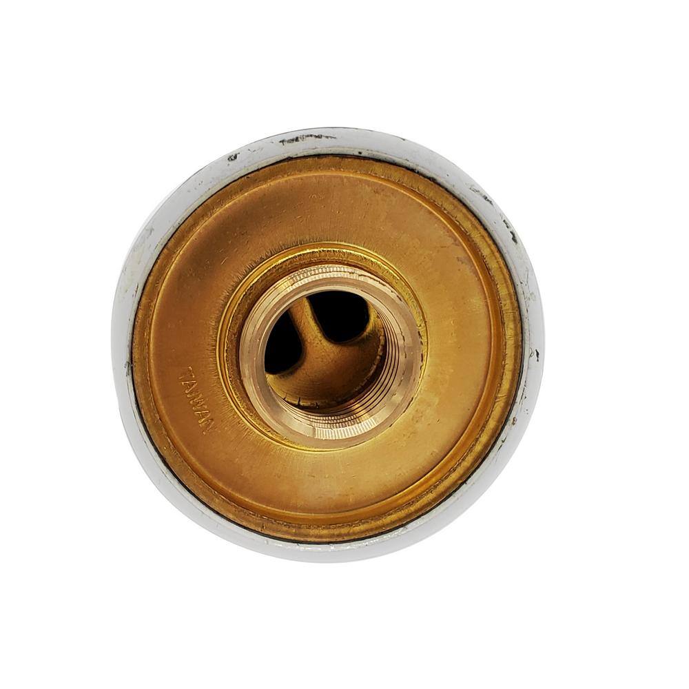 Polished Chrome Wall Mounted Brass Tub Spout