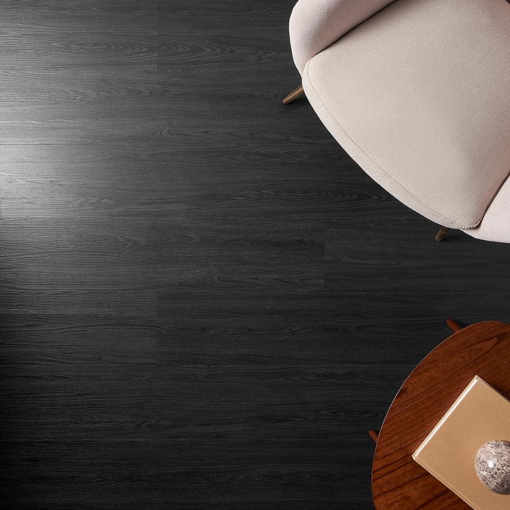 Hansen XL Dark Oak 9" x 72" Waterproof Luxury Vinyl Plank Flooring