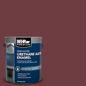1 gal. #BXC-90 Wild Cranberry Urethane Alkyd Semi-Gloss Enamel Interior/Exterior Paint