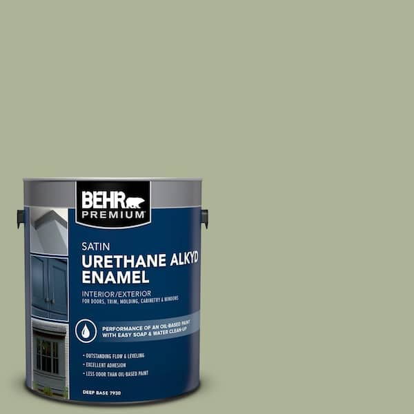 BEHR PREMIUM 1 gal. Home Decorators Collection #HDC-CT-28 Cottage Hill Urethane Alkyd Satin Enamel Interior/Exterior Paint