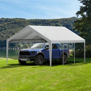 Carport Replacement Canopy Cover 13 ft. x 20 ft. Garage Top Tent Shelter Tarp Heavy-Duty Waterproof