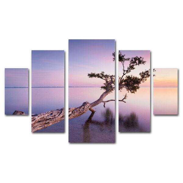 Trademark Fine Art Water Tree Xv By Moises Levy 5 Panel Wall Set Ali0097 P5 The Home Depot - 5 Piece Wall Decor Set Trademark Fine Art Water Tree Xv By Moises Levy 5 Panel Wall Set Ali0097 P5 The Home Depot - 5 Piece Wall Decor Set
