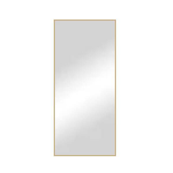 32 in. W x 71 in. H Oversized Rectangular Aluminum Alloy Framed Wall ...