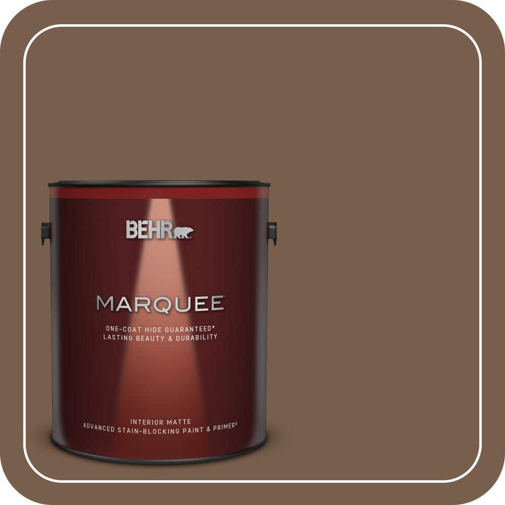 1 gal. #250F-7 Melted Chocolate Matte Interior Paint & Primer price history on PriceWatchPro