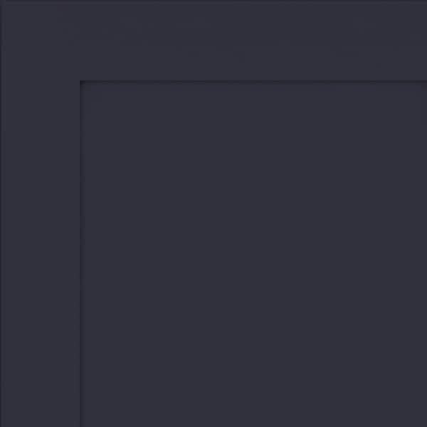 Thornton 7 5/16 in. W x 3/4 in. D x 7 5/16 in. H Quarter Cabinet Door Sample in Midnight