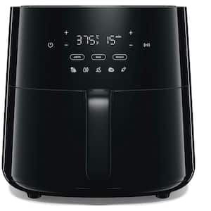5.3 qt. Black Air Fryer with 3-in-1 Functionality