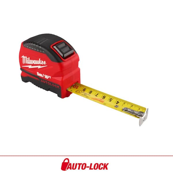 5m/16 ft. Compact Auto Lock Tape Measure