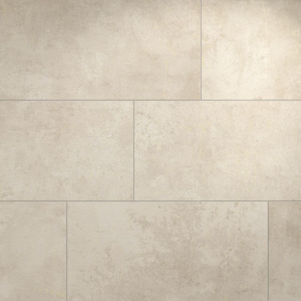 Block Ivory Matte 12 in. x 24 in. Concrete Look Porcelain Floor and Wall Tile (13.56 sq. ft./Case) price history on PriceWatchPro