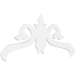 1 in. x 72 in. x 33 in. (11/12) Pitch Florence Gable Pediment Architectural Grade PVC Moulding