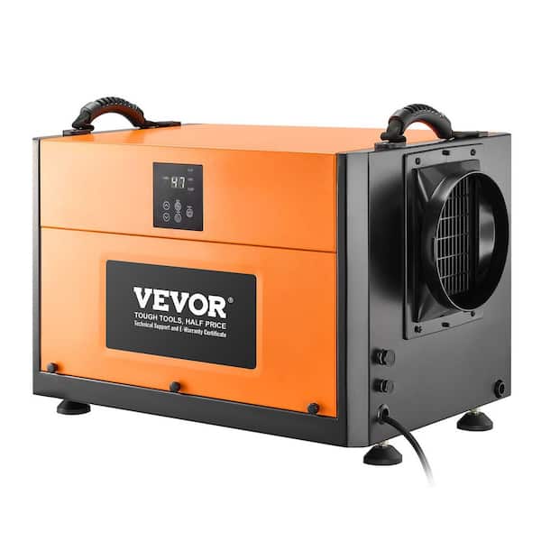 156 Pt. 2300 sq. ft. Commercial Dehumidifier with Drain Hose, in. Orange Portable Crawl Space Dehumidifiers for Basement