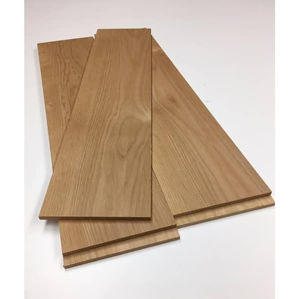 1/4 in. x 5.5 in. x 4 ft. Alder S4S Hardwood Hobby Board (5-Pack)