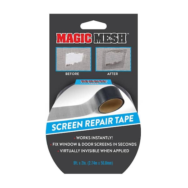 Screen Repair Tape, 2 Width Fiberglass Screen Repair, 3-layer