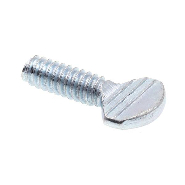 Prime-Line #10-24 x 1/2 in. Zinc Plated Steel No Shoulder Thumbscrews (100-Pack)