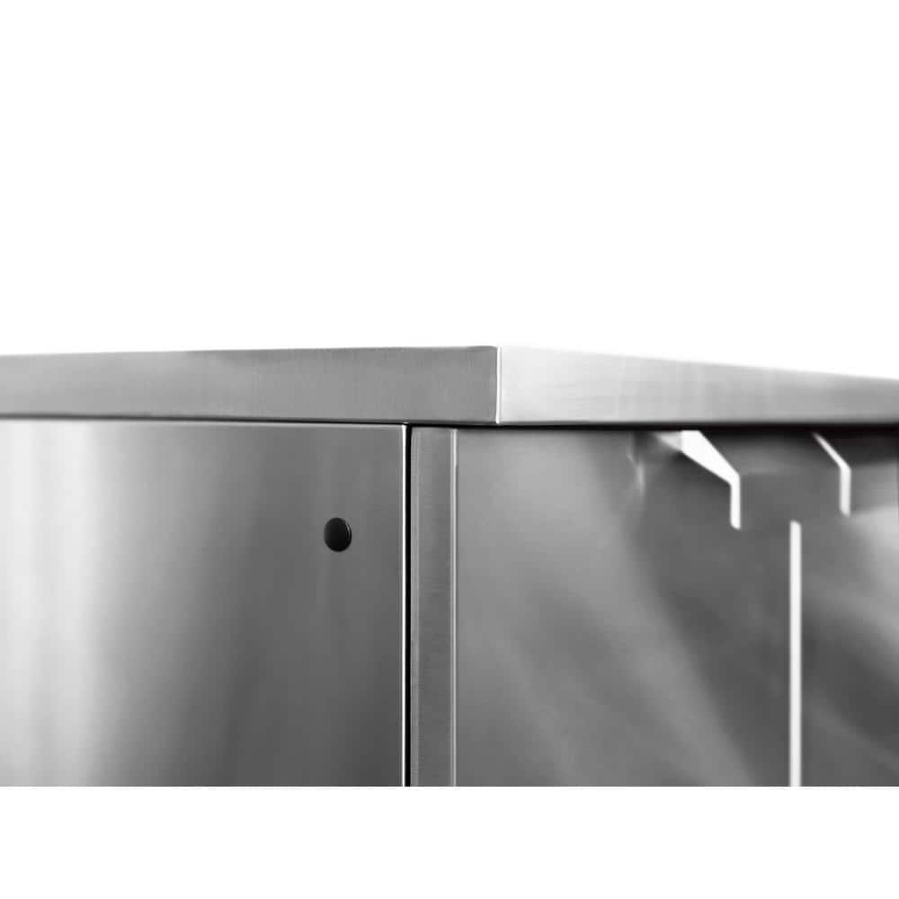 Stainless Steel Shaker Style Outdoor Kitchen Base Cabinet