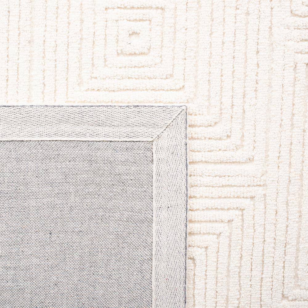 Ivory Handmade Tufted Wool 2' x 3' Area Rug