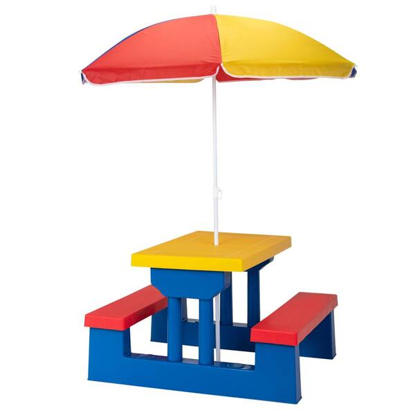 childrens plastic garden table