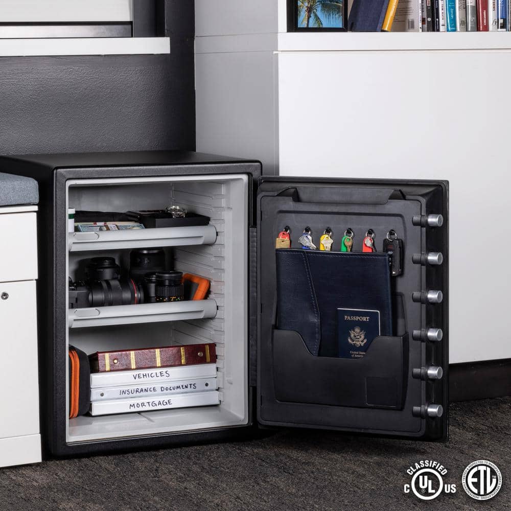 SentrySafe 2.0 cu. ft. Black Digital Fire and Water Safe