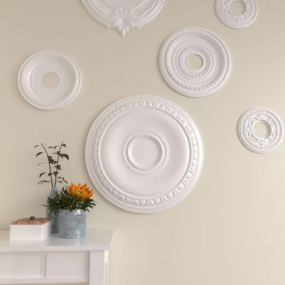Niobe 18" Primed Polyurethane Ceiling Medallion