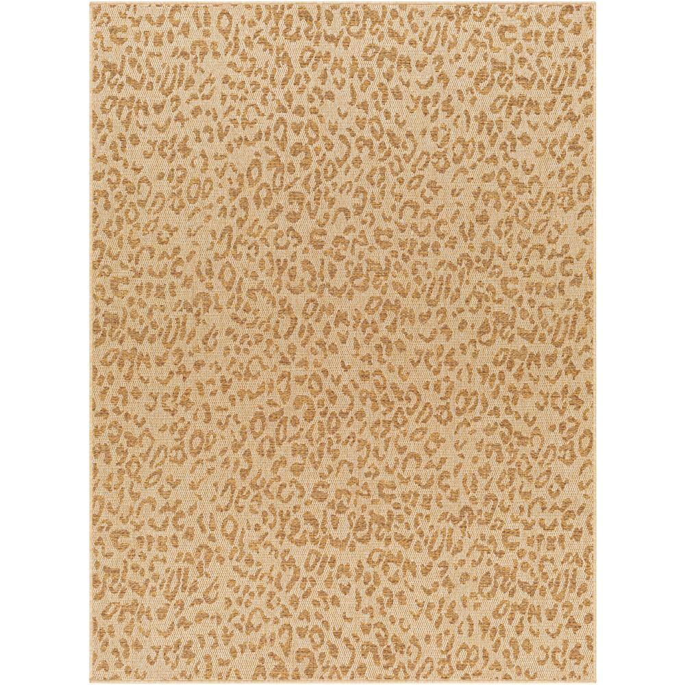 Artistic Weavers Pismo Beach Natural Wheat Animal Print 8 ft. x 8 ft. Round Indoor/Outdoor Area