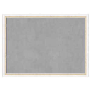 Morgan White Gold 30 in. x 22 in. Magnetic Board, Memo Board