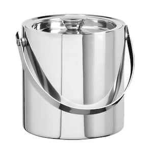 1.5 Qt. Insulated Ice Bucket in Polished Stainless Steel