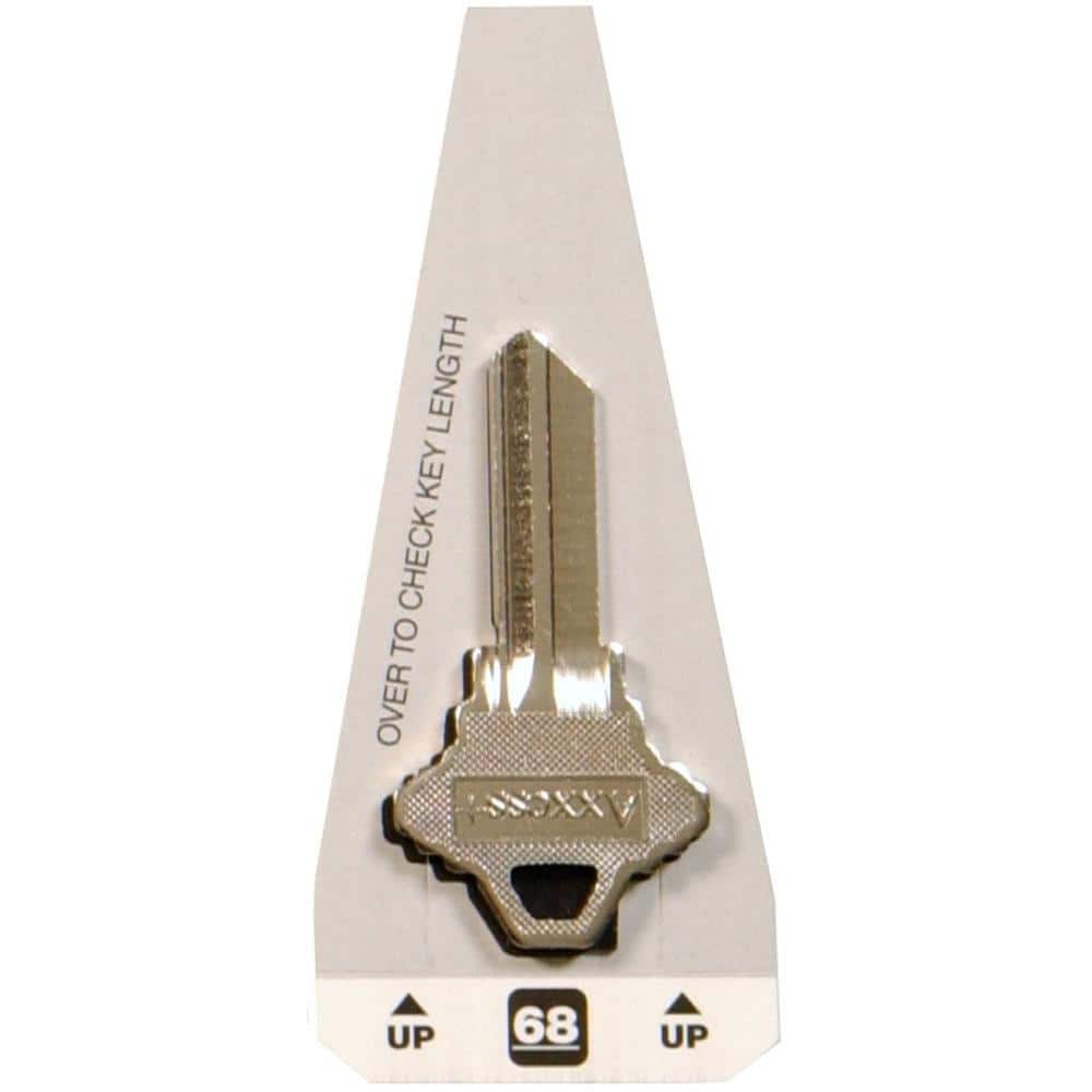 Hillman #68 Schlage Lock Key 440686 - The Home Depot