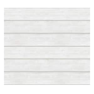 White Wood Timber Wall Decal