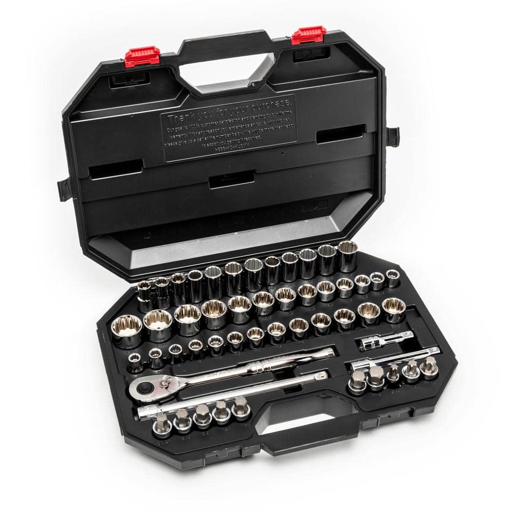 Husky 1/2 in. Drive Mechanics Tool Set (52-Piece)