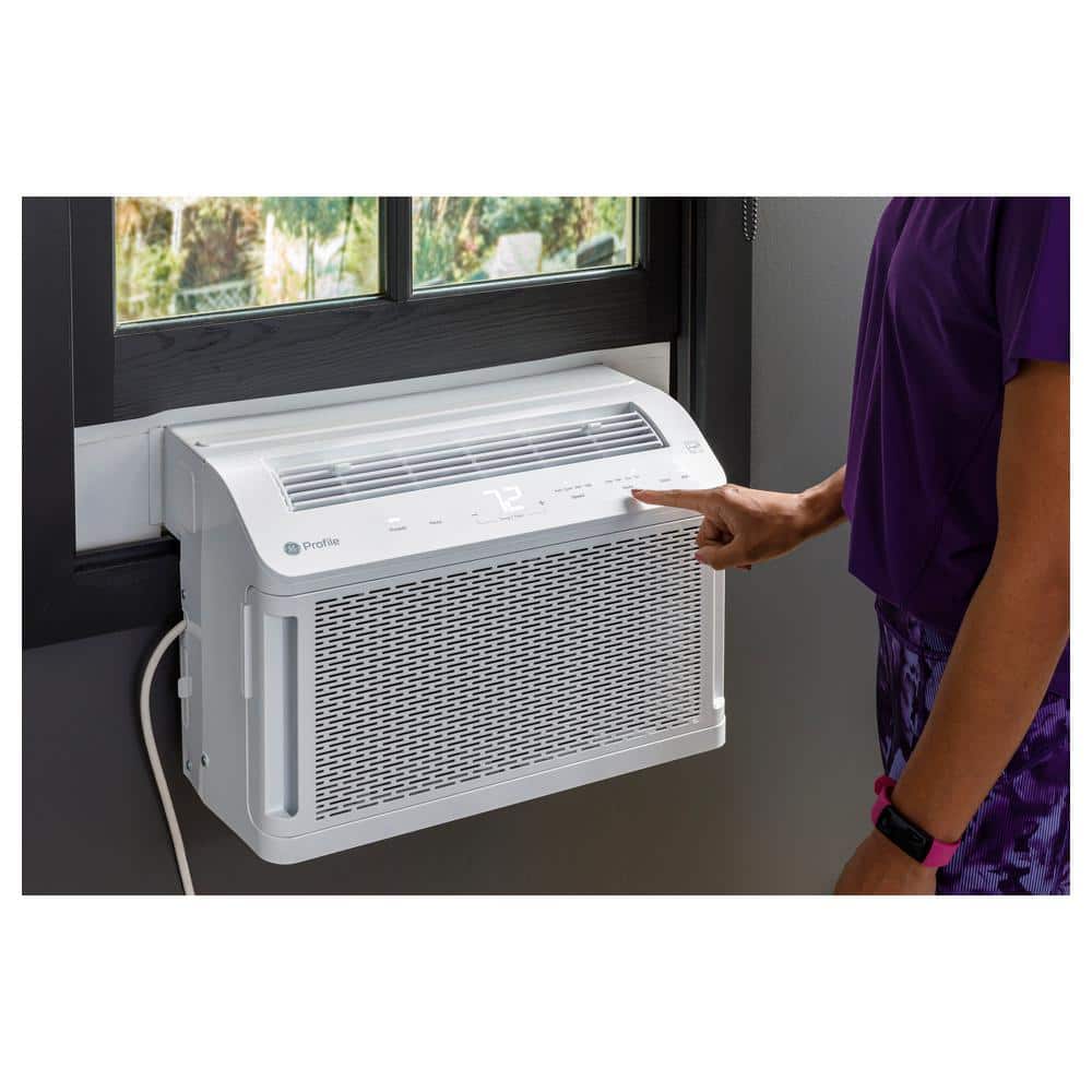 White Energy Star Ultra Quiet Window Air Conditioner with Remote
