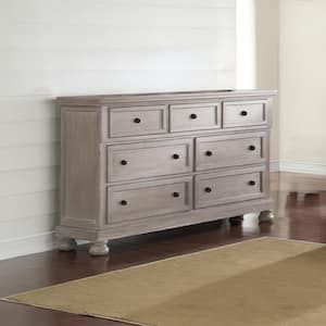 New Classic Furniture Allegra Pewter 7-drawer 65 in. Dresser